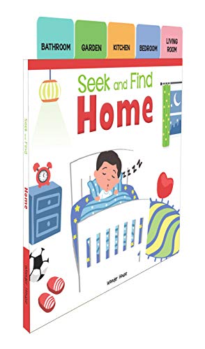 Seek And Find: Home: Early Learning Board Books With Tabs