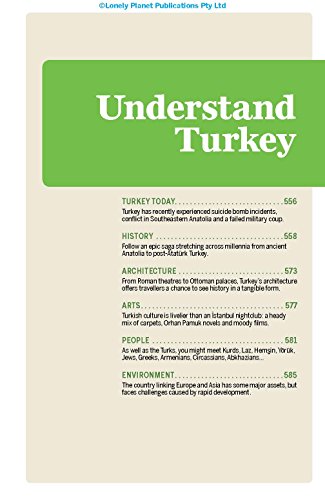 Lonely Planet Turkey (Travel Guide)