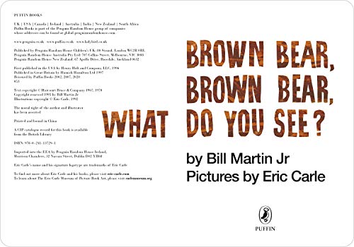 Brown Bear, Brown Bear, What Do You See? (Board Book)