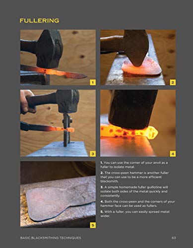 The Home Blacksmith: Tools, Techniques, and 40 Practical Projects for the Home Blacksmith (CompanionHouse Books) Beginner's Guide; Step-by-Step Directions & Over 500 Photos to Help You Start Smithing