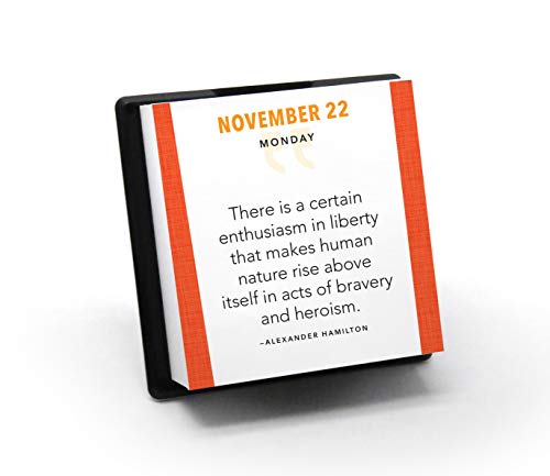 2021 Great Quotes from Great Leaders Boxed Calendar: 365 Inspirational Quotes From Leaders Who Shaped the World (Daily Calendar, Desk Gift for Him, Office Gift for Her)