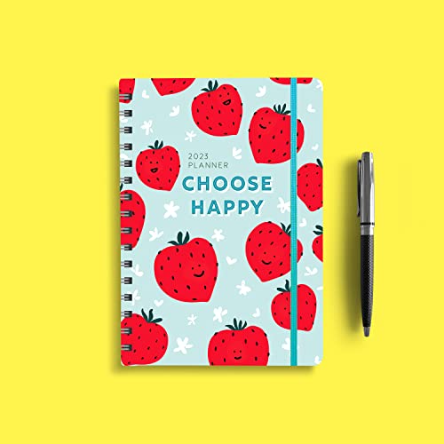 2023 Choose Happy Planner: 17-Month Weekly Happiness Organizer with Inspirational Stickers (Thru December 2023) (Inspire Instant Happiness Calendars & Gifts)