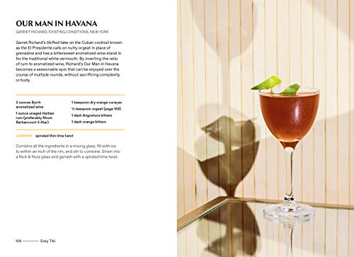 Easy Tiki: A Modern Revival with 60 Recipes