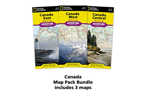 Canada [Map Pack Bundle] (National Geographic Adventure Map)