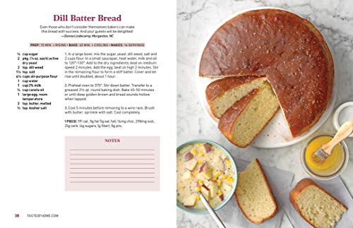 Taste of Home Breads: 100 Oven-fresh loaves, rolls, biscuits and more (TOH Mini Binder)