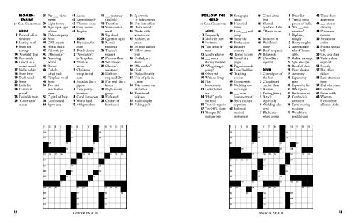 Easy as Pie Crosswords: Very Easy!