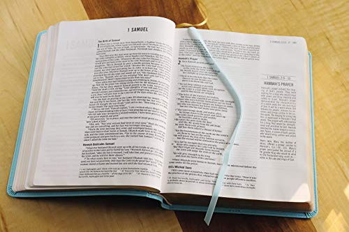 The Jesus Bible, NIV Edition, Leathersoft, Blue, Comfort Print