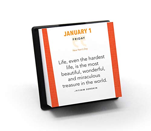 2021 Great Quotes from Great Leaders Boxed Calendar: 365 Inspirational Quotes From Leaders Who Shaped the World (Daily Calendar, Desk Gift for Him, Office Gift for Her)