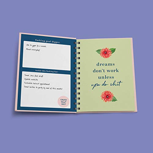 2021 She Believed She Could So She F*cking Did Planner: 17-Month Weekly Organizer for Women (Get Shit Done Monthly, Includes Stickers, Thru December 2021)