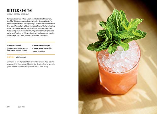 Easy Tiki: A Modern Revival with 60 Recipes