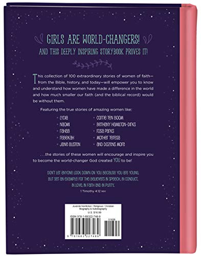 100 Extraordinary Stories for Courageous Girls: Unforgettable Tales of Women of Faith