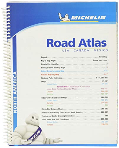 Michelin North America Road Atlas 2019 (Atlas (Michelin))