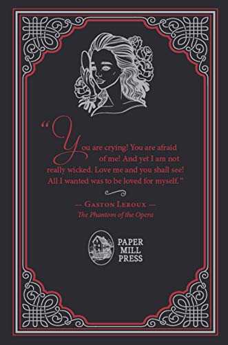 The Phantom of the Opera, Gaston Leroux Classic Novel, (Erik, Paris Opera House, Romantic Drama), Ribbon Page Marker, Perfect for Gifting