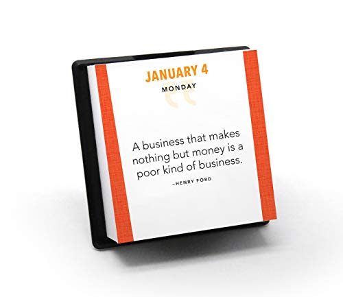 2021 Great Quotes from Great Leaders Boxed Calendar: 365 Inspirational Quotes From Leaders Who Shaped the World (Daily Calendar, Desk Gift for Him, Office Gift for Her)