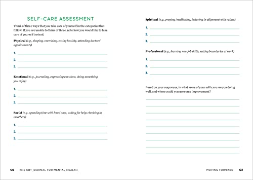 The CBT Journal for Mental Health: Evidence-Based Prompts to Improve Your Well-Being