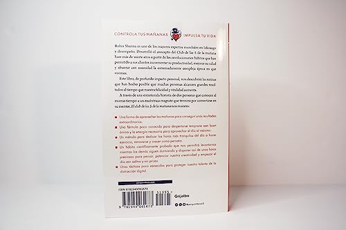 El Club de las 5 de la mañana: Controla tus mañanas, impulsa tu vida / The 5 AM Club: Own Your Morning. Elevate Your Life. (Spanish Edition)