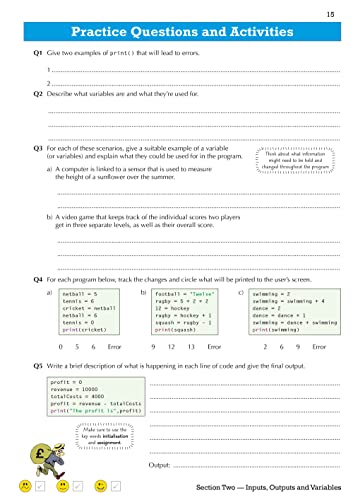 Python Programming Guide for GCSE Computer Science (includes Online Edition & Python Files) (CGP GCSE Computer Science 9-1 Revision)