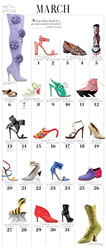 365 Days of Shoes Picture-A-Day Wall Calendar 2022: A Year of Gorgeous, Chic, Sexy, Classic, and Avant Garde Footwear.