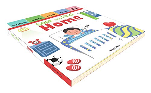 Seek And Find: Home: Early Learning Board Books With Tabs