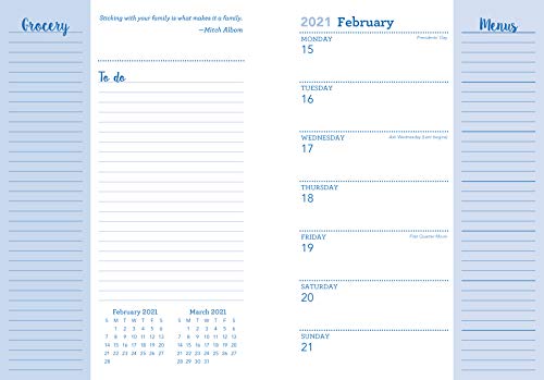 2021 Amy Knapp's Family Organizer: 17-Month Weekly Planner for Mom (Includes Stickers, Thru December 2021)