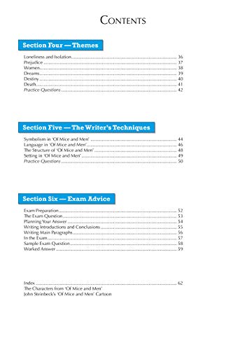 GCSE English: "Of Mice and Men": the Text Guide