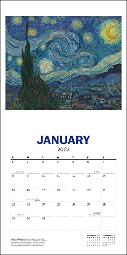 Modern Art 2023 Wall Calendar