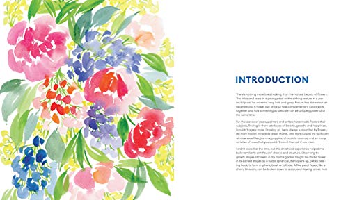 Everyday Watercolor Flowers: A Modern Guide to Painting Blooms, Leaves, and Stems Step by Step