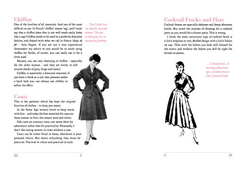 The Little Dictionary of Fashion by Christian Dior /anglais