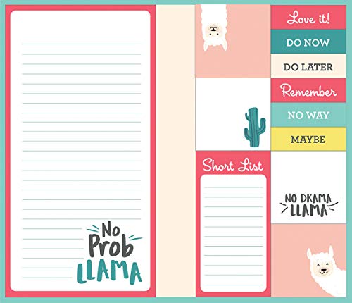 Book of Sticky Notes: Notepad Collection - No Drama Llama