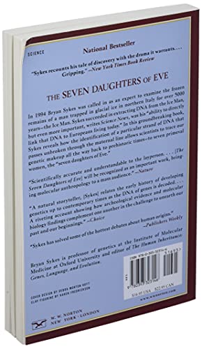 The Seven Daughters of Eve: The Science That Reveals Our Genetic Ancestry