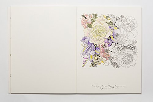 Floribunda: A Flower Coloring Book