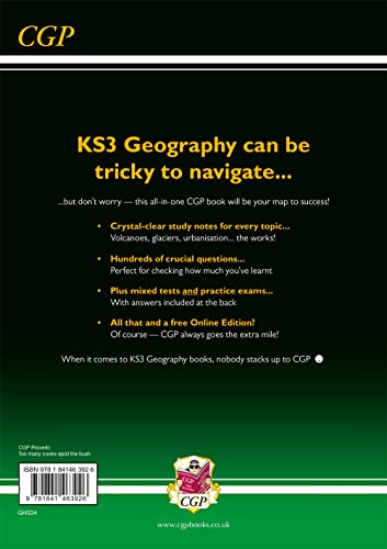 New KS3 Geography Complete Revision & Practice (with Online Edition) (CGP KS3 Humanities)