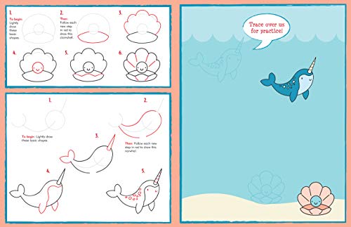 Learn to Draw... Unicorns, Mermaids & More (Easy Step-by-Step Drawing Guide)