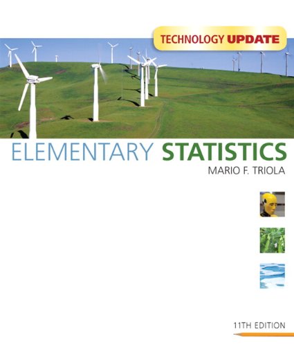 Elementary Statistics Technology Update (11th Edition)