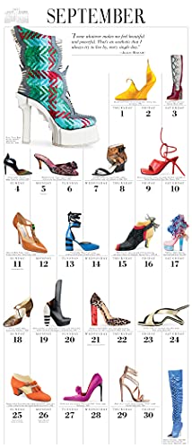 365 Days of Shoes Picture-A-Day Wall Calendar 2022: A Year of Gorgeous, Chic, Sexy, Classic, and Avant Garde Footwear.