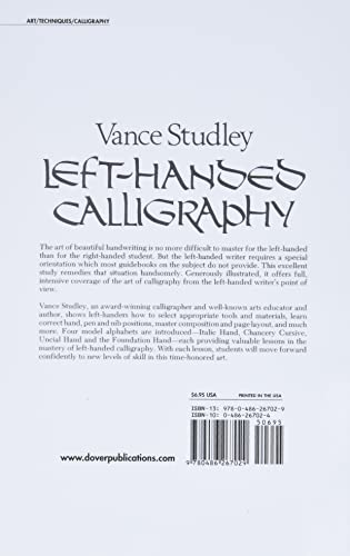 Left-Handed Calligraphy (Lettering, Calligraphy, Typography)