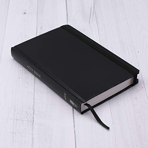 NIV, Thinline Bible, Hardcover, Black, Red Letter Edition, Comfort Print