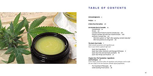 The Cannabis Spa at Home: How to Make Marijuana-Infused Lotions, Massage Oils, Ointments, Bath Salts, Spa Nosh, and More