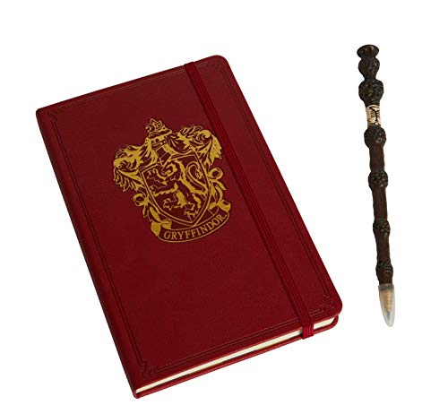 Harry Potter: Gryffindor Hardcover Journal and Elder Wand Pen Set