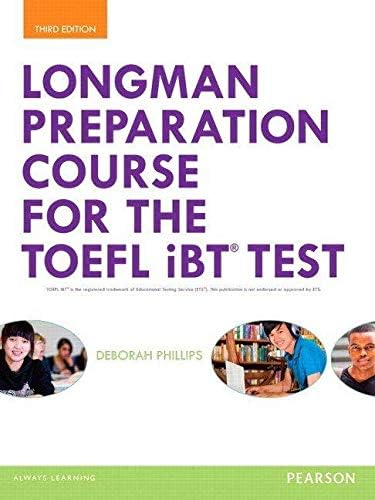 Longman Preparation Course for the TOEFL® iBT Test, with MyLab English and online access to MP3 files, without Answer Key