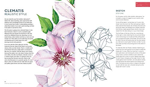 Everyday Watercolor Flowers: A Modern Guide to Painting Blooms, Leaves, and Stems Step by Step