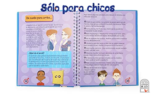 Solo Para Chicos (Just For Boys) ¿Qué me está pasando? Mi pubertad (A Book About Growing Up) Spanish Edition; de 8 a 14 años, Ages 8-14