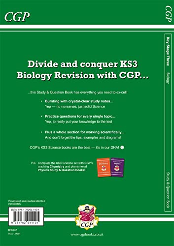 KS3 Biology Study & Question Bk & Online