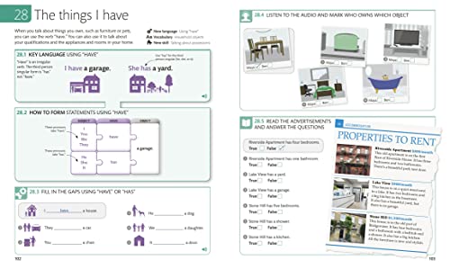 English for Everyone: Beginner Box Set - Level 1 & 2: ESL for Adults, an Interactive Course to Learning English