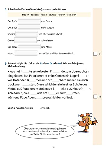 Tests in Deutsch - Lernzielkontrollen 2. Klasse