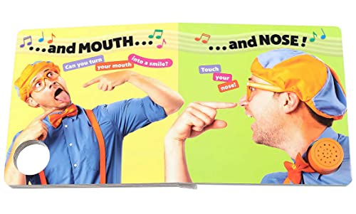 Blippi: Head, Shoulders, Knees, and Toes (1-Button Sound Book)