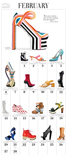 365 Days of Shoes Picture-A-Day Wall Calendar 2022: A Year of Gorgeous, Chic, Sexy, Classic, and Avant Garde Footwear.