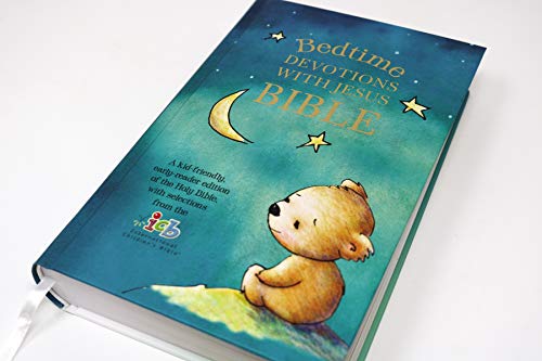 ICB, Bedtime Devotions with Jesus Bible, Hardcover: International Children's Bible