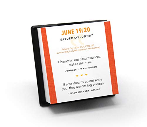 2021 Great Quotes from Great Leaders Boxed Calendar: 365 Inspirational Quotes From Leaders Who Shaped the World (Daily Calendar, Desk Gift for Him, Office Gift for Her)