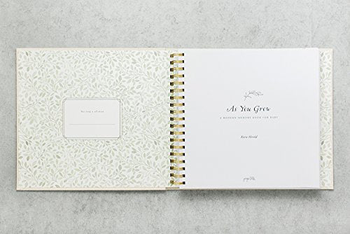 As You Grow: A Modern Memory Book for Baby